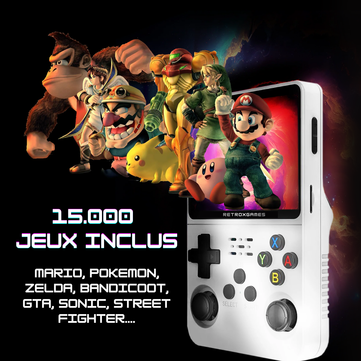 Console Retroxgames +15.000 jeux