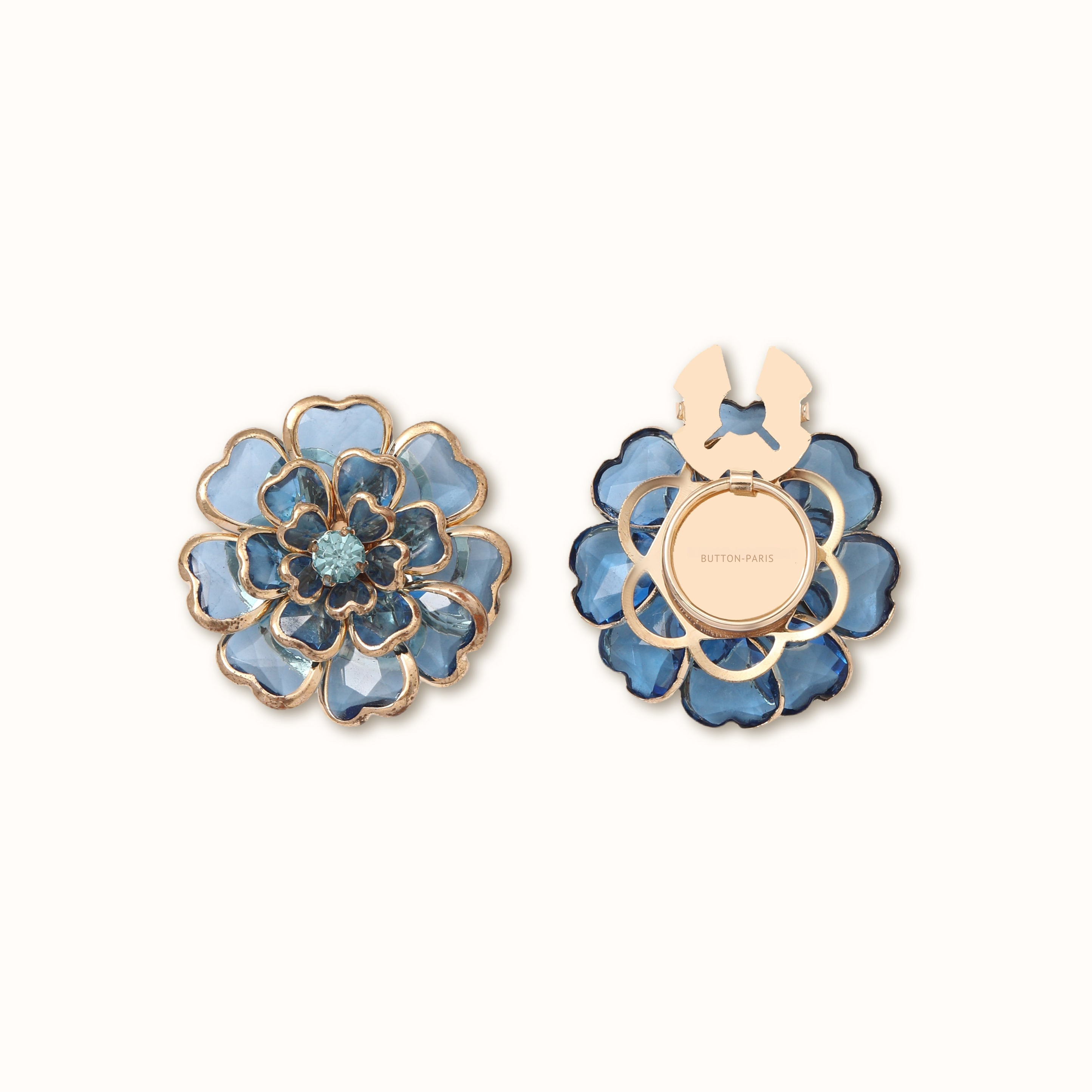 FLEUR BISOUS - 1 set (2 pièces) - Rose