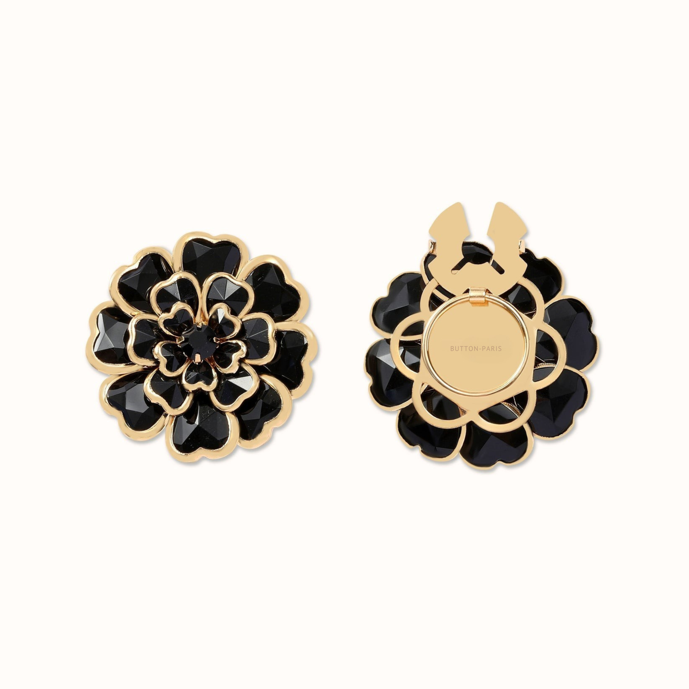 FLEUR BISOUS - 1 set (2 pièces) - Rose