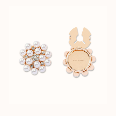 STRASS OVAL - 1 set (2 pièces)